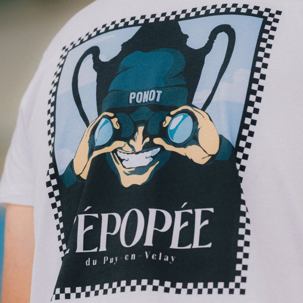 T-Shirt Blanc - L'épopée Du Puy-en-Velay