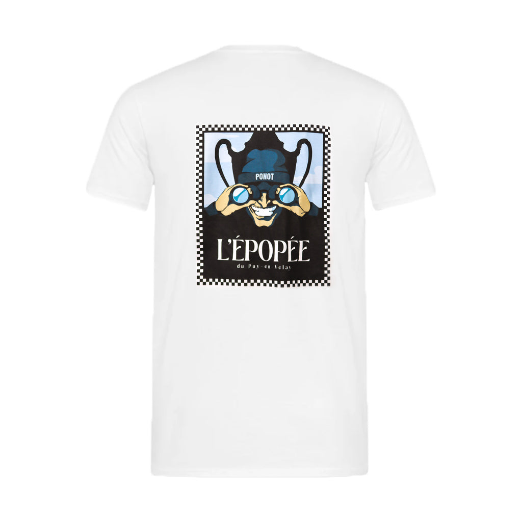 T-Shirt Blanc - L'épopée Du Puy-en-Velay
