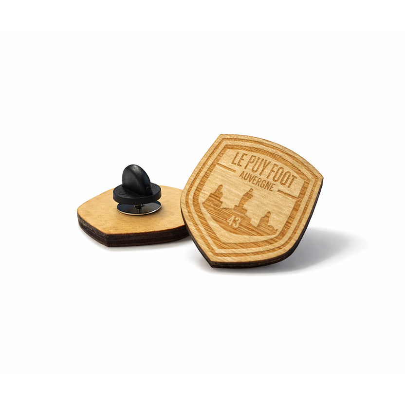 Pin's en bois Le Puy Foot
